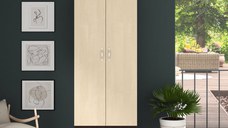 Dulap-4 2U 2S RO Wenge Mesteacan  74x54x212 cm