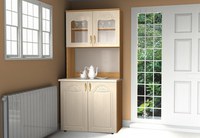 Dulap 90 UK MDF 91x33 60x197 cm - 1