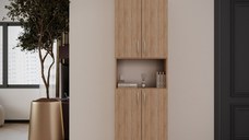 Dulap KSC-5 RO, 60x37x196 cm, Sonoma