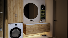 Dulap MS 2U Polite Stejar K003 65x60x199 cm