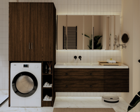 Dulap MS 2U Polite Wenge 85x60x199 cm - 1