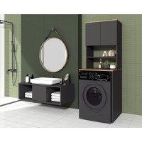 Dulap MS Suprapozabil Antracit - 1