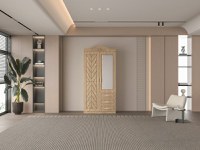 Dulap ZQW-009MDF - 2U 3S, 100x50x200 cm - 1