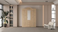 Dulap ZQW 009MDF  3U 3S 150x50x200 cm