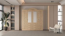 Dulap ZQW 009MDF 4U 6S 200x50x200 cm