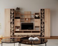 Living Baghira RO Sonoma Castan 330x52x212 cm - 1