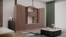 Living Nicole Sonoma Fino Bronze 320x50x208 cm