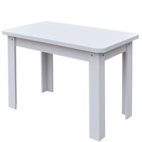 Masa bucatarie KC-6 Alb 100x60x77 cm - 1