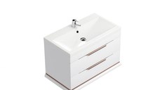 Masca baie Hermes Alb 81x55x45 cm