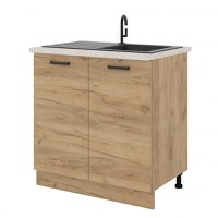 Masca Chiuveta Vio 80 2Usi Stejar Aur-K003 - 1