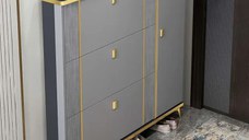 Pantofar 113-602 MDF Grey 100x24x118 cm