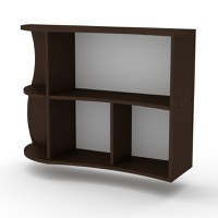 Polita  P6  Ro Wenge 90.5x27.5x64.8 cm - 1