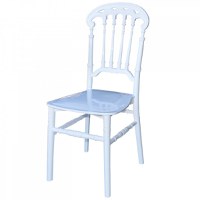 Scaun Plastic Roma Alb - 1