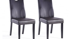 Set 2 Scaune RH6002C Negru