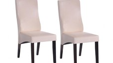 Set 2 Scaune RH6012C Crem