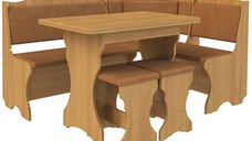 Set bucatrie Siria cu masa extensibila  si 2 tabureti Cires