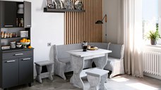 Set coltar bucatarie Argentina Gri Ciment