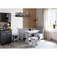 Set coltar bucatarie Argentina Gri Ciment - 1