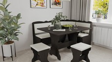 Set coltar bucatarie Rodos Wenge Fildes