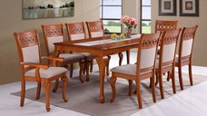 Set masa RH7062T cu 6 scaune RH8087C cu 2 scaune RH8087CA  Oak