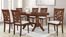 Set masa RH7074 cu 4 scaune RH8030C cu 2 scaune RH8030CA