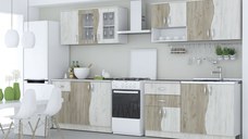Set Mobila Bucatarie Paula S stejar k001 k002