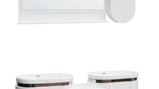 Set mobilier baie 1101 157x40x85 cm