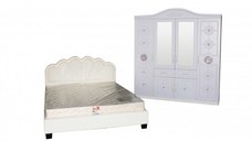 Set pat Comfort 2 cu dulap ZQE 021 MDF  6U 2S