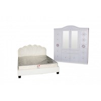 Set pat Comfort 2 cu dulap ZQE 021 MDF  6U 2S - 1