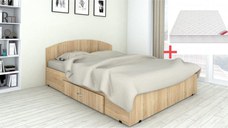 Set pat Mijloc 160 si Saltea Mattres Sonoma