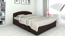 Set pat mijloc 90 cu saltea Torino Wenge