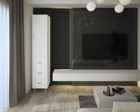 Soldat 1U 3S Alb  35x35x180 cm - 1