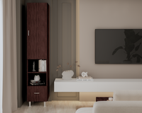 Soldat 35 1U 1S Wenge 35x35x180 cm - 1