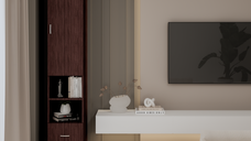 Soldat 35 1U 1S Wenge 35x35x180 cm