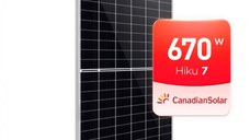 Panou fotovoltaic Canadian Solar 670W - CS7N-670MS HiKu7 Mono PERC