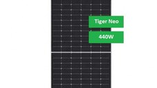Panou fotovoltaic Jinko Tiger Neo 440W Rama neagra - JKM440N-54HL4R-V N-Type