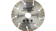 Disc diamantat 125 mm, argintiu, pentru beton, granit, marmura, Geko, G00222