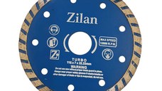 Disc diamantat continuu Zilan, diametru 115 mm