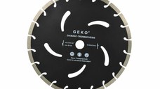Disc diamantat segmentat negru 3100x10x25.4mm, Geko G00296