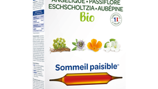 4 Plante pentru somn linistit Bio, 15ml x 20 fiole, Superdiet