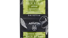 Apivita Express Beauty Masca Exfolianta cu Extract de Masline, 2x8ml