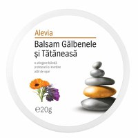 Balsam galbenele si tatanesa, 20g, Alevia - 1