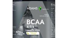 BCAA 4:1:1 cu aroma de lemon-lime, 400g, Adams Vision