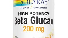 Beta Glucan 200mg Solaray - 30 capsule vegetale de la Secom
