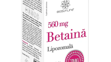 BioSunLine Betaina Lipozomala 560 mg, 60 de capsule vegetale gastrorezistente