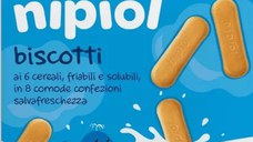 Biscuiti cu 6 cereale Nipiol 4 luni+, 360g, Plasmon