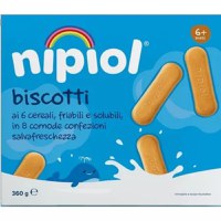 Biscuiti cu 6 cereale Nipiol 4 luni+, 360g, Plasmon - 1