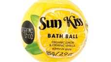 Bomba de Baie Organic Shop cu Lamaie Organica si Vanilie Organica Sun Kiss, 85g