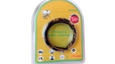Bratara din piele ecologica anti-tantari Citronella, set de 2 bucati