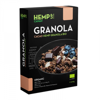 Cacao Hemp Granola Bio, 400 grame, Canah - 1